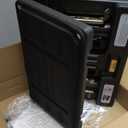 Foldable Foot Rest, Computer Foot Rest Under Desk, 12Modes Adjustable Ergonomic for Office, Loading Capacity 80 pounds, Removable EVA Cushion, All-Season(Black)