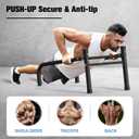RELIFE REBUILD YOUR LIFE Dip Station Functional Heavy Duty Dip Stands Fitness Workout Dip bar Station Stabilizer Parallette Push Up Stand