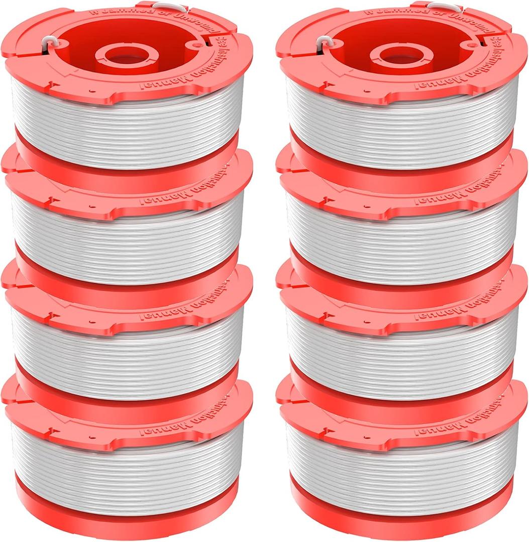 8PCS Line Spool for Craftsman Weed Eater CMZST065 CMZST0653 CMCST900 CMESTA900 CMESTE920 CMCST98020 CMZST065 Grass Trimmer Replacement, Auto Feed 0.065 Trimmer Line Spool Parts