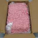 2 LB Pink Crinkle Cut Paper Shred Filler Great for Gift Wrapping, Basket Fillers, Birthday, Gift Wrapping, Anniversary, Mother's Day, Graduation Party Decor Filling Supplies