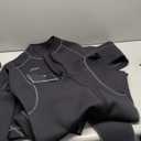Hevto Men Wetsuits 3/2mm Neoprene Wet Suit Back Front Zip in Cold Water for Surfing Swimming Diving (XX-Large)