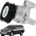 39083 Belt Tensioner Assembly with Pulley Fit for Silverado 1500 09-13, Fit for GMC Sierra 1500/2500 HD 10-13, Fit for Cadillac Escalade 09-14, Fit for Hummer H2 09, V8 6.2L/6.0L/5.3L/4.8L