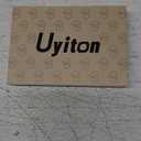 Uyiton Compatible with iPhone 17 Pro Camera Lens Protector - [Not Easy to Break] [Strong Adsorption] [Case-Friendly] Metal Tempered Glass Rear Camera Screen Cover - Cosmic Orange