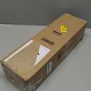 2 Pack Wood Curtain Rods for Windows 48 to 84 Inch,1'' Diameter Drapery Rods with Imitation Wood Grain Leaf Pattern Finials,Boho Adjustable Heavy Duty Curtain Rods Set,36-88'',Color:Natural Wood