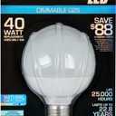 Feit G25/DM/5K/LEDG2 40W Equivalent LED Dimmable G25 Globe, 5000K (Daylight)