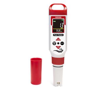 Digital Chlorine Tester Pool Salinity Meter, 7-in-1 pH Meter Test FAC pH Salt ORP TDS EC,Hot Tub Chlorine Meter with Backlit Display Screen for Drinking Water Quality Chlorine Level,Pool Tester