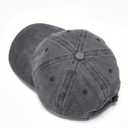 Baseball Cap Soft Cotton Plain Washed Vintage Comfort Unstructured Low Profile Dad Hats (Charcoal Gray)