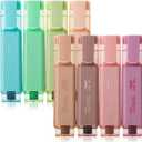 Mr. Pen- Highlighter 8 Pack, Vintage Colors, Chisel Tip Aesthetic Highlighters for School, No Bleed
