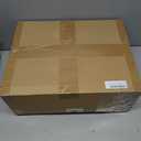 LVTXIII Outdoor Rocking Chair Cushion Set, All Weather Patio Tufted Seat Cushion with Ties, Fade Resistant Seat Cushions for Garden Rocker,43x19x3, 2 Count, Swaying Palms Blue