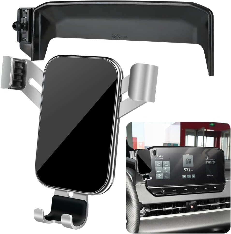 Car Phone Holder for Mitsubishi Outlander 2022 2023 2024 and Outlander PHEV 2023 2024 Auto Interior Accessories Best Cell Phones Mount Cellphone Mobile Cradle Charging Navigation Screen Bracket (for 2022-2024 Mitsubishi Outlander(9-inch display))