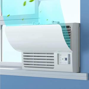 Window Air Conditioners Windshield Universal - Room Air Conditioner Window Baffle - Prevent Direct Blowing of Cold Air - Air Conditioning Unit Baffle [20.87"X7.87"] Croppable