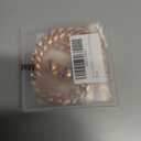 Rose Gold Cat Dog Collar Kitten Puppy Wide Stainless Steel Kitten Choker Curb Adjustable Chew Proof Cuban Link 1/2inch Chain with Rose Gold Bell Personalized Custom tag