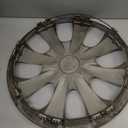 LYDS Spyder GM Gunmetal Gray Universal 15 inch Premium ABS Hubcap Wheel Cover Replacement Set of 4 - GWC-15GM-B