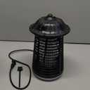 Bug Zapper Outdoor Indoor, 4200V Electric Mosquito Zapper Outdoor with LED Light, Electric Fly Zapper, Fly Traps, ABS Plastic, Plug in Mosquito Killer for Patio, Yard, Garden, Home