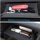 Jaronx Center Console Organizer Compatible with Toyota RAV4 2025 2024 2023 2022 2021 2020 2019, Center Console Glove Box Divider Storage Glove Box Organizer Tray