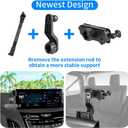 Car Phone Holder Mount for Acura RDX 2019 2020 2021 2022 2023 2024 2025 Auto Accessories Navigation Screen Bracket Interior Decoration Mobile Cell Phone Mount