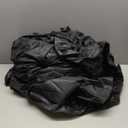 Heavy Duty Pontoon Boat Cover 17 18 19 20 ft Foot, Upgraded Waterproof 1200D Marine Grade Canvas Cover Fits Pontoon Boat 17ft-20ft with Motor Cover,Black