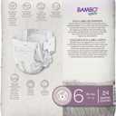 Bambo Nature Hypoallergenic Baby Diapers, Eco-Labelled Sustainable Diapers, Enhanced Leakage Protection, Totally Chlorine-free, Skin Friendly, and Super Absorbent - Size 6 (24 Count)