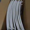 Blissun Christmas Tree Ring, 28.5" Plastic Christmas Tree Collar, Christmas Tree Skirt for Artificial Christmas Trees Decoration (Extra Large, White)