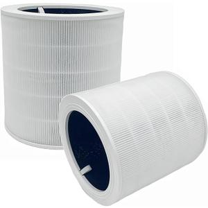 2 Pack Round Filters V339, 12.5H x 10.5/8D