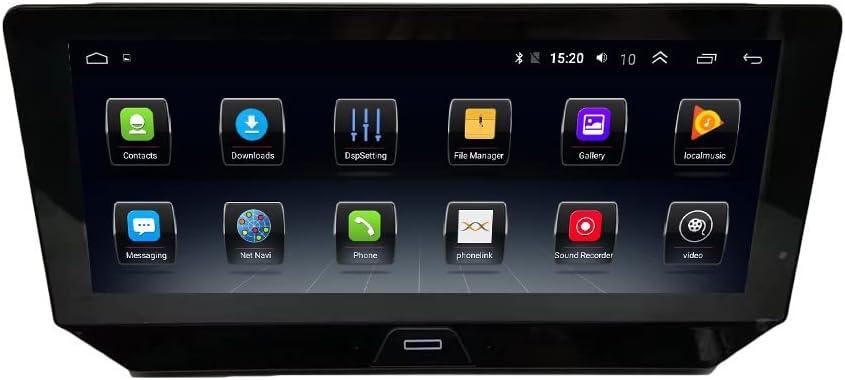 Tesla Style 12.3 Inch Android 11 Autoradio Car Navigation Stereo Multimedia Player GPS Radio IPS Touchscreen fortoyota rav4 2020 high Stand Version (SP Quad Core 2G Ram 32 G Rom)