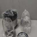 Nahida Blender for Smoothies, 1200W Smoothie Blender for Ice Crushing, Blenders with (2) 6-Fin Blades, Personal Blenders for Kitchen with 23oz, 32oz, 37oz Easy Go Cups for Juices, Silver