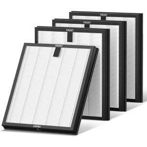 4 Pack HY4866 Replacement Filters for MORENTO/WESTHEY HY4866 Air Purifier
