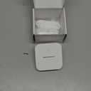 AIDA Lighted Wireless Doorbell for Home, Waterproof Battery Doorbell Wireless 1,000ft Range, 5 Volume Levels with 58 Chimes & LED Flash on Receiver (White, 2 Buttons & 1 Receiver)