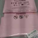 woric 36PCS Pink Paper Bags with Stickers, Small Pink Party Favor Bags for Girls Birthday Self Stand Goodie Gift Bag for Kids Baby Shower Wedding Mother's Day Decor