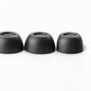 Comply Memory Foam Replacement Earbud Tips Designed for Google Pixel Buds Pro (1st Gen) | Ultimate Comfort, Secure Fit, Superior Noise Isolation | Black (S/M/L) (3 Pairs)