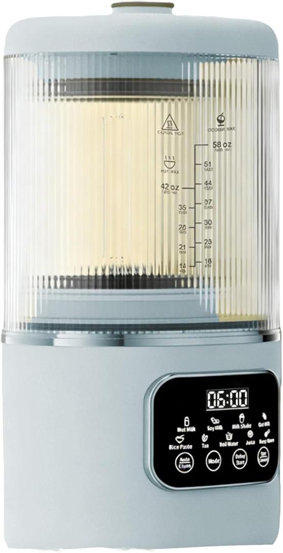 Automatic Nut Milk Maker Machine, Multiple Blade Nut Milk Maker with LED Display