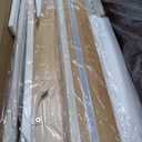 Daybed with Trundle and LED Light, Heavy Duty Metal Full Bed Frame with Upholstered Storage Headboard & Charging Station, Day Bed Pop Up Trundle Bed for Living Room,Bedroom and Guest Room, White