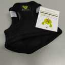 EcoBark Step in Dog Harness - Eco-Friendly Teacup Dog Harnesses for XXS, XS, and Small Dogs - Reflective and Adjustable Mini Body Halter Vest -Tiny Soft Mesh Toy Breed Harness (XXXS, Black) (XXXS- 2 to 3 lbs- Chest up to 10 in (Pack of 1))