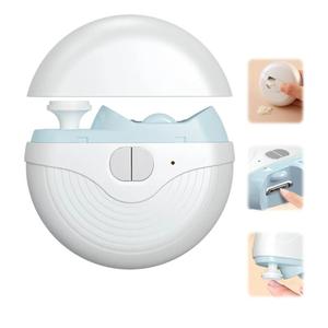 3 Speeds Strong Power Automatic Nails Trimmer,Electric Smart Nail Clippers for Adults Seniors,2 in 1 Automatic Nail Trimmer,Rechargeable Toenail Clippers with Polisher,Light,Nail Debris Storage