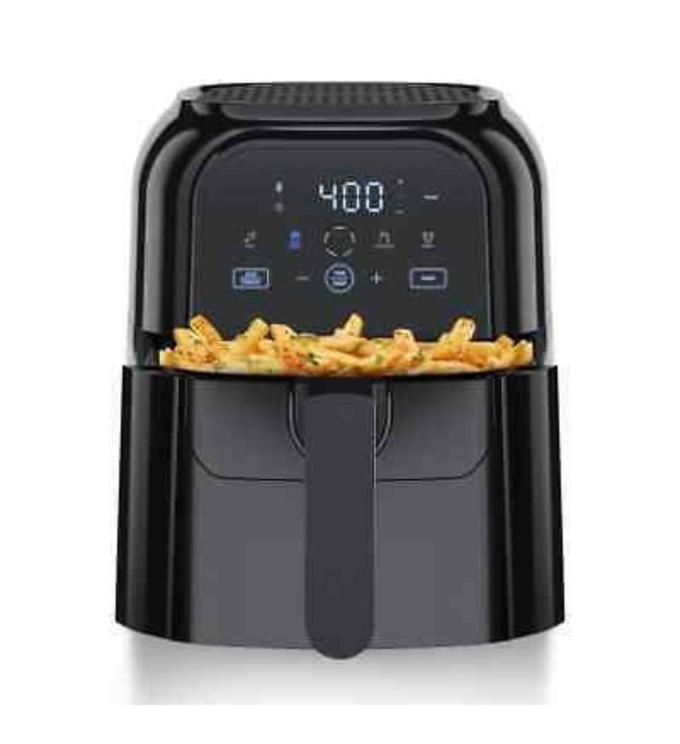 Chefman TurboFry Touch 6 Qt Air Fryer w/ Digital Display and Shake Reminder