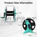 Garden Hose Reel Cart,Hose Holder Up to 50-100 Feet of 5/8" Hose,Wall Mounted Water Hose Reel,Portable Hose Reels for Outside Car Washing, Watering