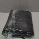 Outdoor Runner Rug 2 ft x 8 ft for Hallway with TPR Backing, Black Fine Stripes Non-Slip Indoor Runner Rugs Suitable for Balcony, Kitchen, Patio, Garage, Deck, Stair and Entryway Areas