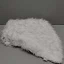 AOGU 36 Inch Faux Fur Christmas Tree Skirt White Plush Skirt for Merry Christmas Party Christmas Tree Decoration