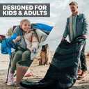MalloMe Sleeping Bags for Adults Cold Weather & Warm - Backpacking Camping Sleeping Bag for Kids 10-12, Girls, Boys - Lightweight Compact Camping Essentials Gear Accessories Hiking Sleep Must Haves, Style: Everyday 3 Season 50-80° F