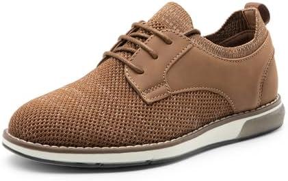 Bruno Marc Boy's Mesh Casual Dress Oxford Breathable Uniform Shoes 1