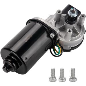 5 Pin Front Windshield Wiper Motor Compatible with Jeep Wrangler 2007-2016, Wrangler JK 2018, Sport Utility - Direct Fit Installation 55077859AC/68002388AA