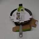 GreenPan Dover Healthy Ceramic Nonstick, 10" Frying Pan Skillet, PFAS-Free, Dishwasher Safe, Comfort Grip Handle, Grey (Gray)