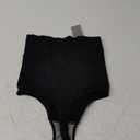 Tummy Control Underwear for Women High Waist Stay-Put Body Shaper Girdle Compression Shapewear Thong, XL Black