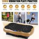 Vibration Plate Exercise Machine / Full Body / Portable / Weight Loss
