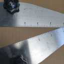 Stair Treads Gauge Template Tool - Stair Jig, Measuring Stair Tool, Shelf Scribe Tool for Stairs, Risers, Shelf and Cutting Drywall, 12In to 60In(Blue)