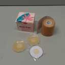 Boob Tape Breast Lift Tape for Large Breasts with 2 Pcs Nipple Covers Invisible Boobtape for A-G Cup(Beige,3 in)