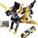 Car A Transforming Toy. When Two Cars Collide, They Transform. It's Really an Amazing Toy transformable car Robot Suitable