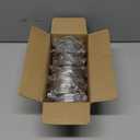 10 Pcs 3.5 Inch 304 Stainless Steel Tart Ring, Heat-Resistant Perforated Cake Mousse Ring, Round Ring Baking Small Fruit Tarte Crust Tools (9cm)