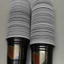 75 Pack Casino Party Cups 16 oz Poker Theme Disposable Plastic Cups for Hot Cold Drinks Game Themed Birthday Party(Casino)