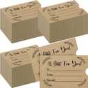 800 Pcs Gift Card Envelopes Sleeves Credit Card Holders Brown Kraft Mini Business Hotel Key Envelopes Sleeves for Invitations Cash Money Bulk, 2.4 x 3.5 Inches (Black)